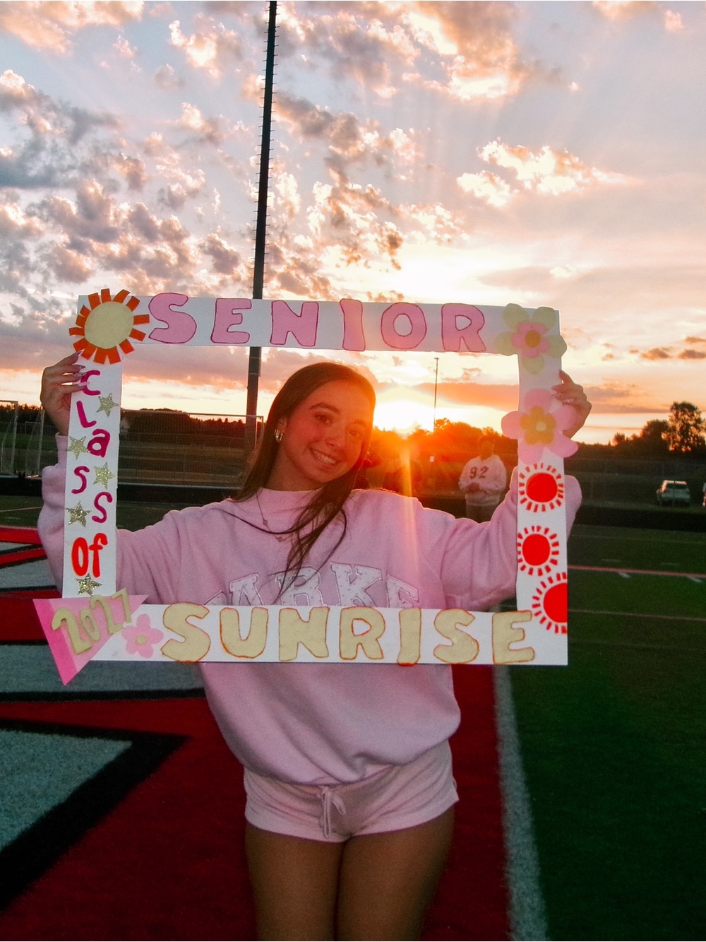 Senior Sunrise Frame